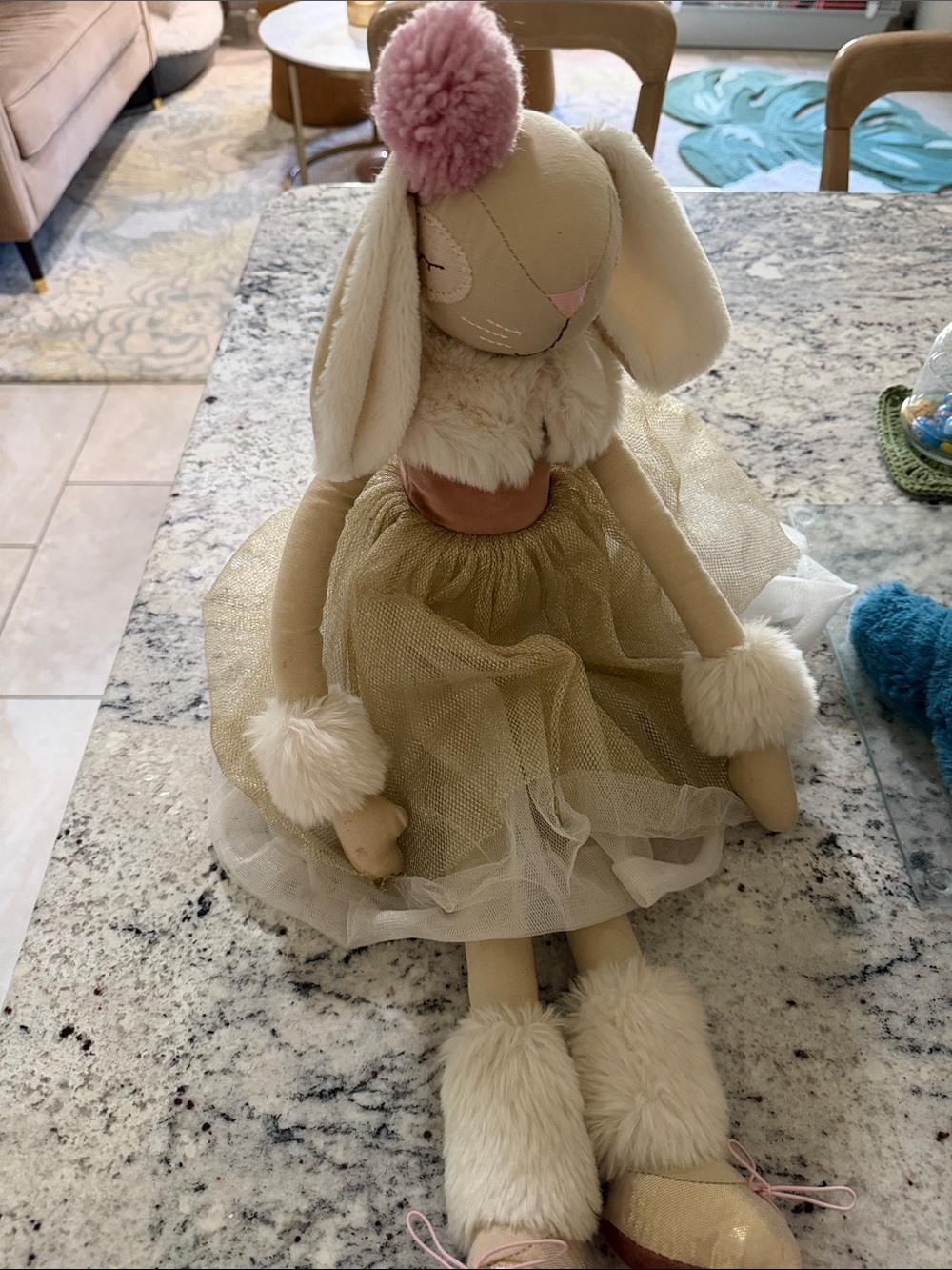 Pottery barn kids bunny plush